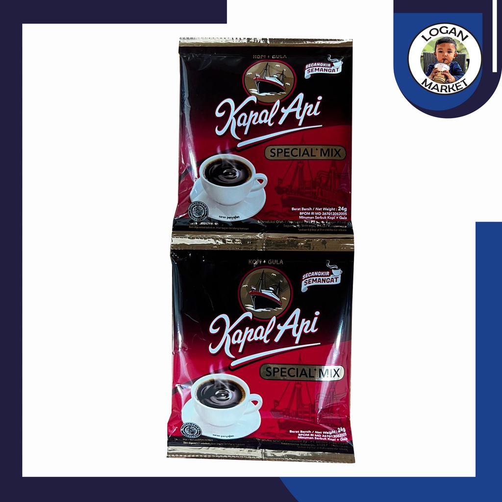 Kapal Api Kopi Spesial Special Mix 25gram 25 gram 10 Sachet