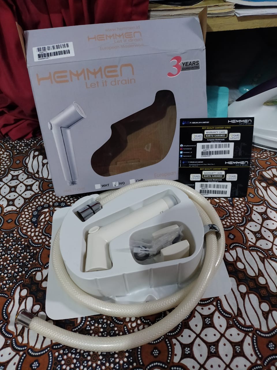 Shower Spray Hemmen / Hms 77 / Toilet Shower Jet Washer Bidet Cebok Kloset Closet Wc