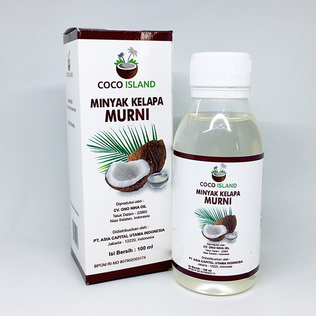 

Coco Island/Minyak Kelapa Murni/Virgin Oil/VCO/100ml