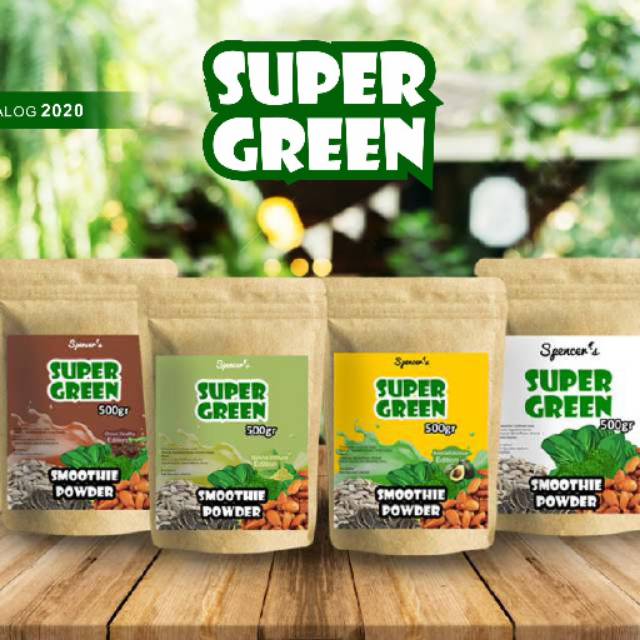 

Super green smoothie powder
