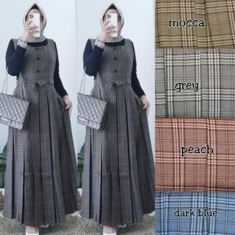 Baju Muslimah Cantik Dress Tiara
