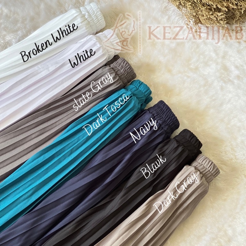 [PART 2]ROK PLISKET PREMIUM/ROK ANTI NERAWANG/MAYUNG 256 By KEZAHIJAB