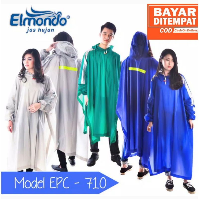 Jas Hujan Ponco Lengan Personal - Elmondo 710/jas hujan jumbo kelelawar / batman