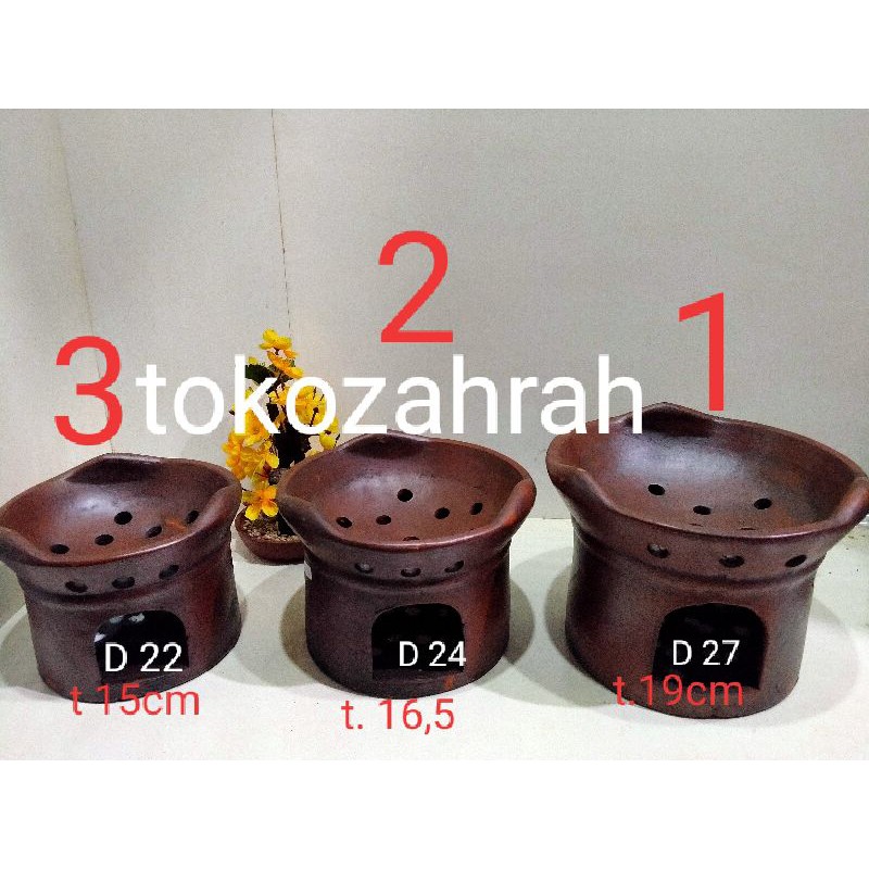 Anglo Tanah Liat/Tungku Tanah liat No 3