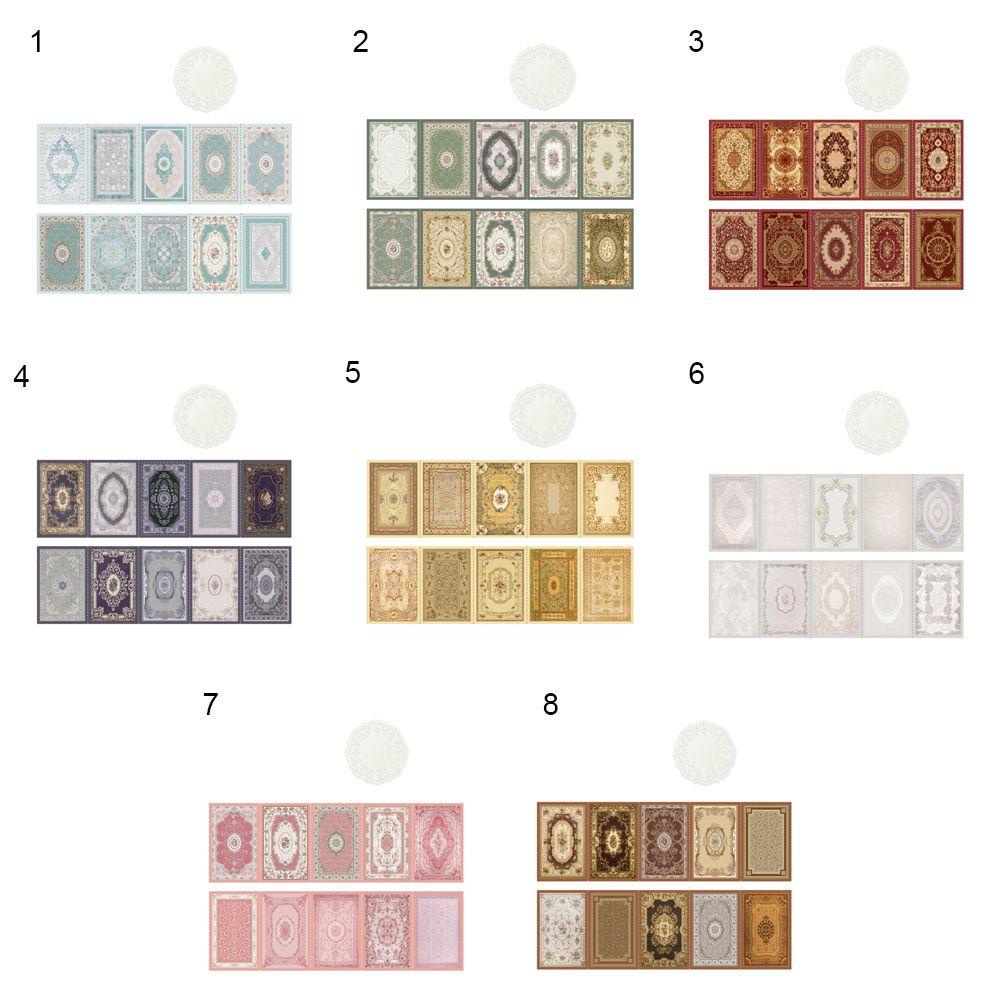 R-flower 30pcs/lot Bahan Kertas Stiker DIY Retro Sticky Notes Diary Dekorasi Album Vintage Journaling