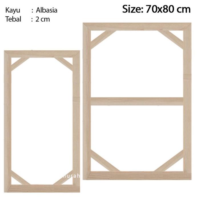 

Spanram 70x80 cm Span Ram Kayu Frame 80x70 cm