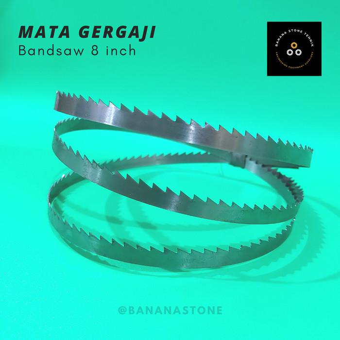 Mesin Bandsaw Mata Gergaji Bandsaw 8 Inch - Tebal 0.6Mm - Lebar 10Mm