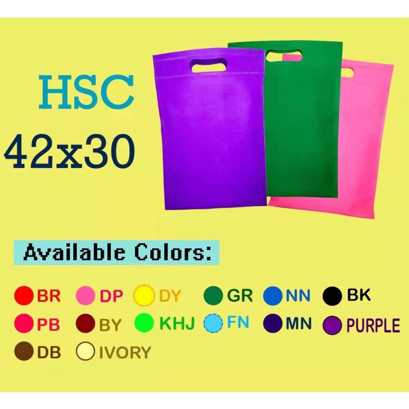 

Goodie bag spunbond polos hsc 4230