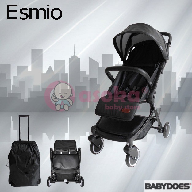 Stroller cabin size koper kereta dorong bayi BabyDoes Esmio CH 3481 ASOKA