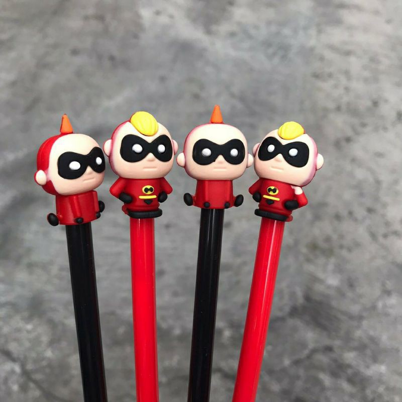 

DianShabir_stationery Pulpen incredible pulpen pena disney pixar gel karakter