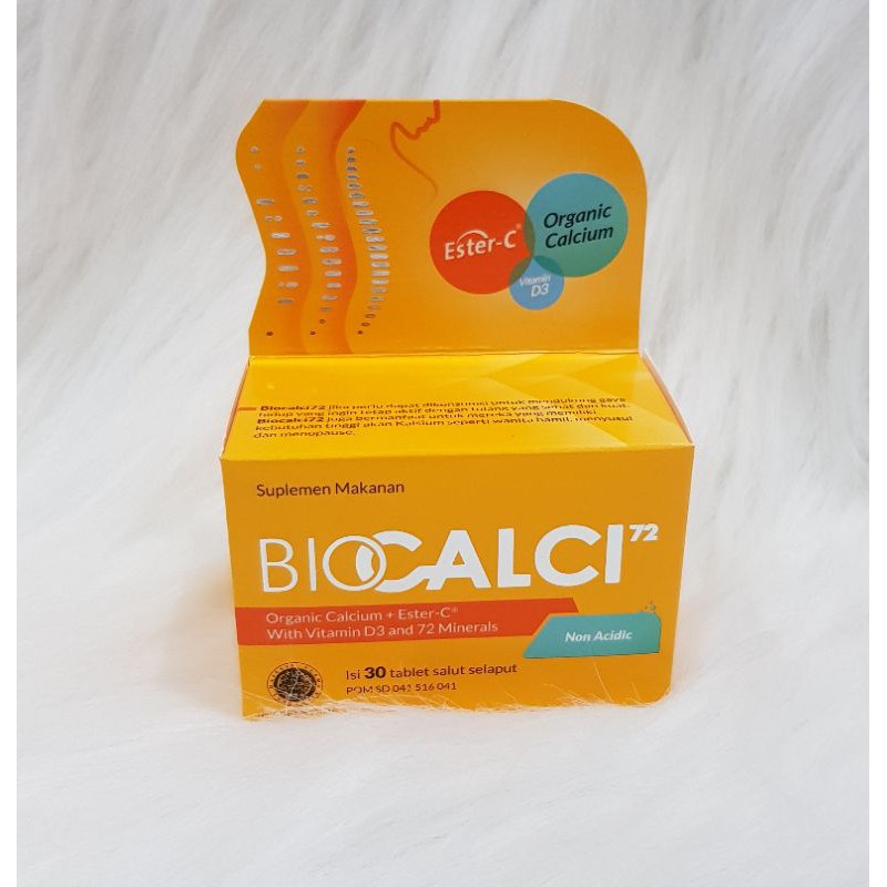 Ester C Bio Calci 72 1btl 30 Tab