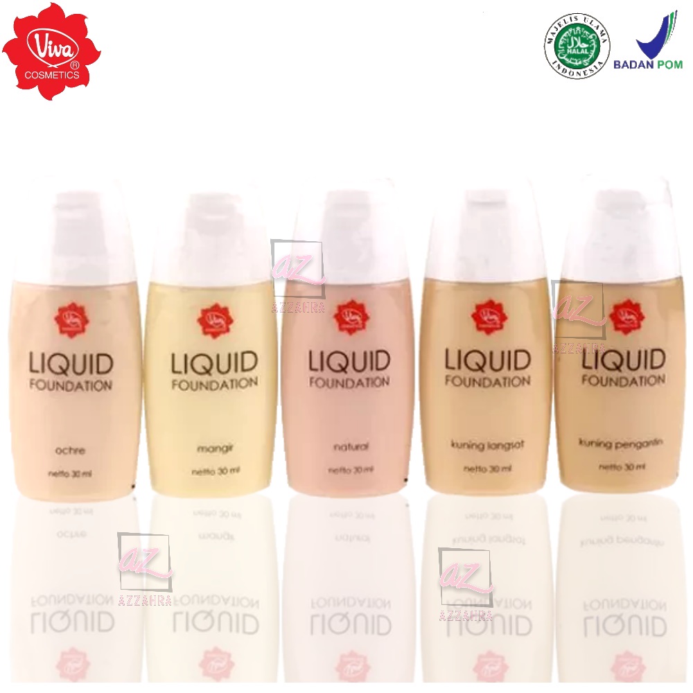 Viva Liquid Foundation 30ml | Alas Bedak