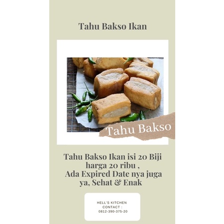 

Tahu Bakso Ikan