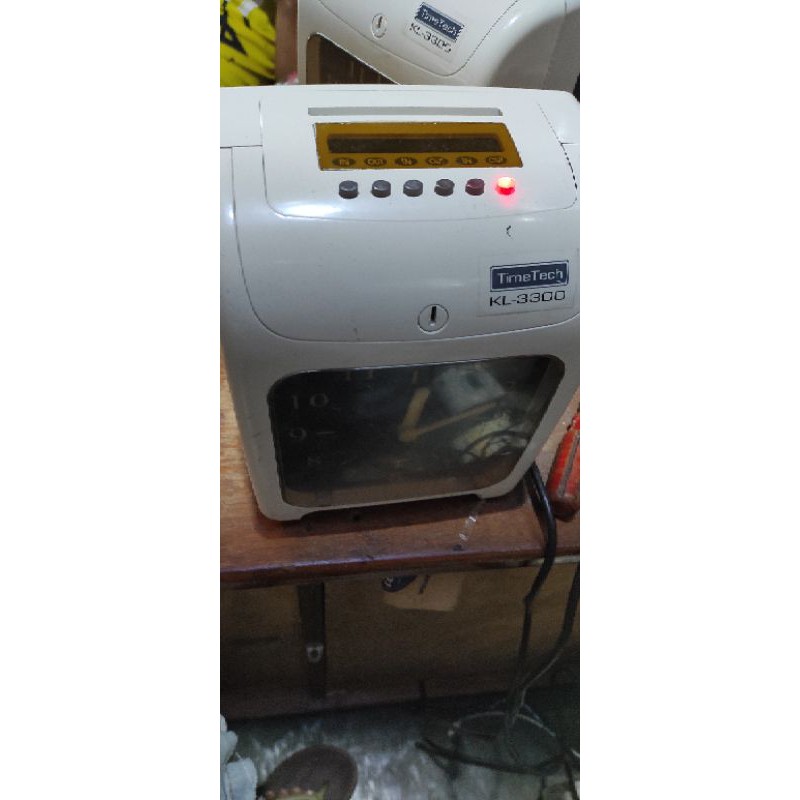 mesin absen karyawan timetech plus pita