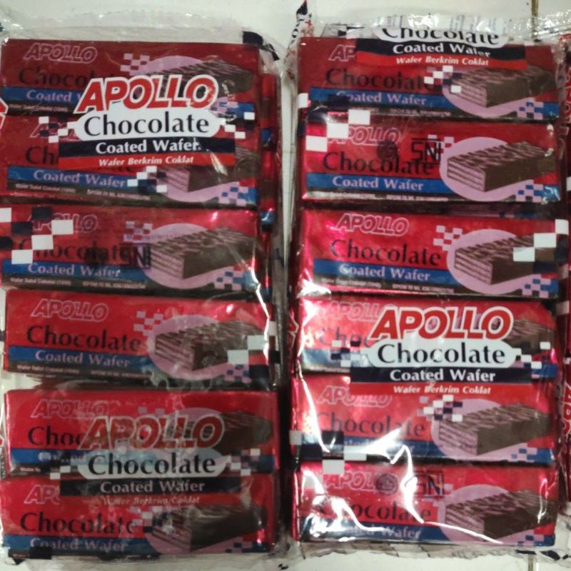 Apollo chocolate/Wafer coklat apollo