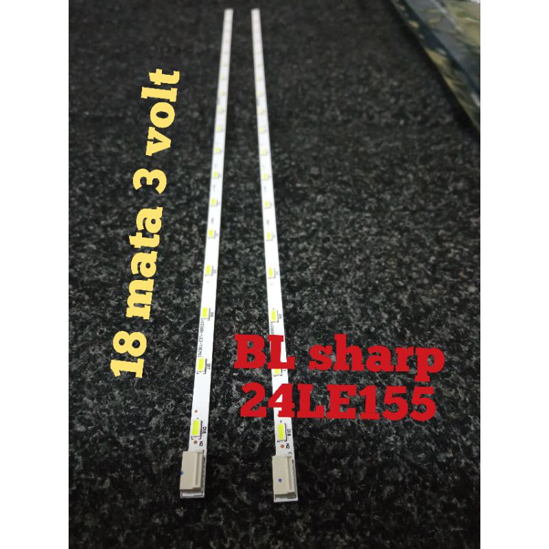 LAMPU BACKLIGHT BL BEKLED STRIP LED SHARP 24LE155 SHARP 24 LE155 SHARP 24"