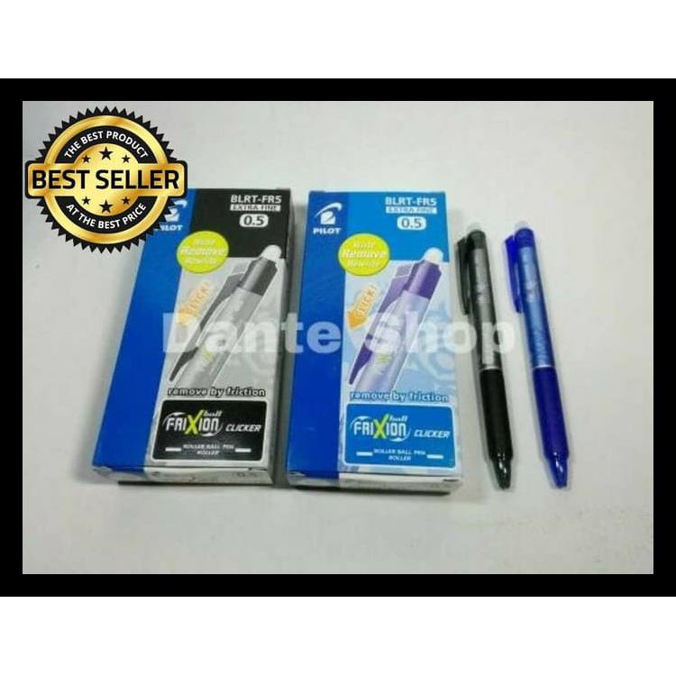 

Diskon Pulpen Pilot Frixion Hitam Dan Biru ( 0.5Mm ) - Hitam Promo