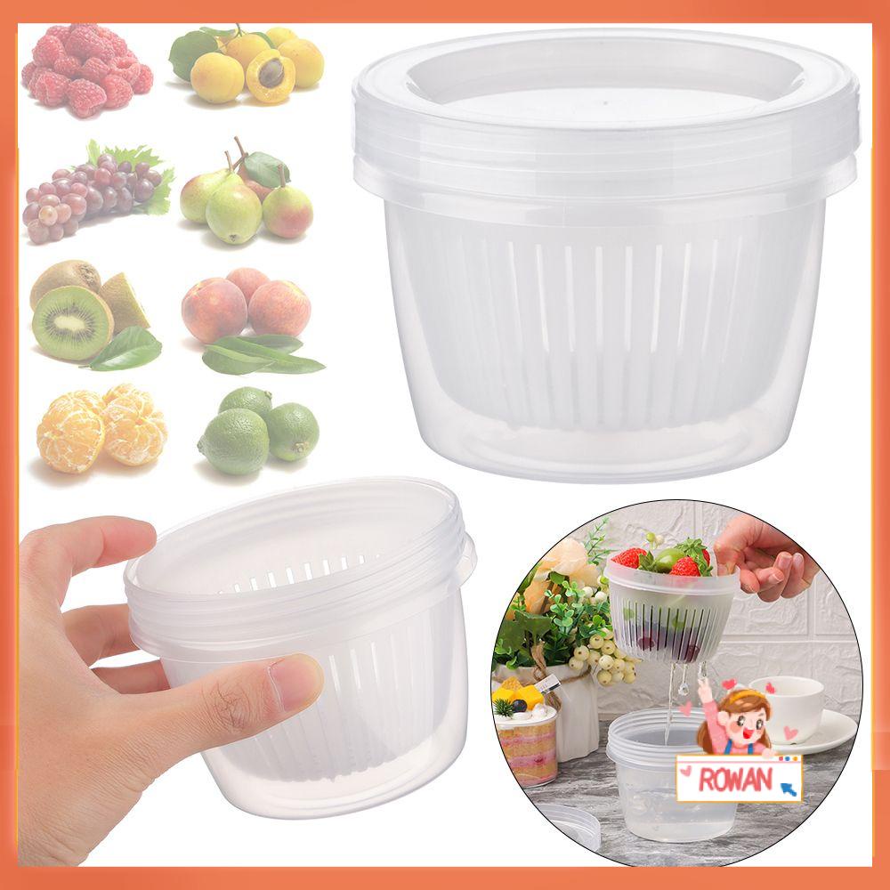 Kotak Penyimpanan Bawang Putih Jahe Bahan Plastik Transparan Untuk Dapur