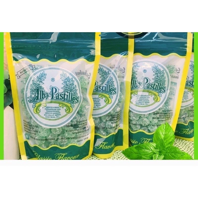 

Permen Kayu Putih Alba Pastilles