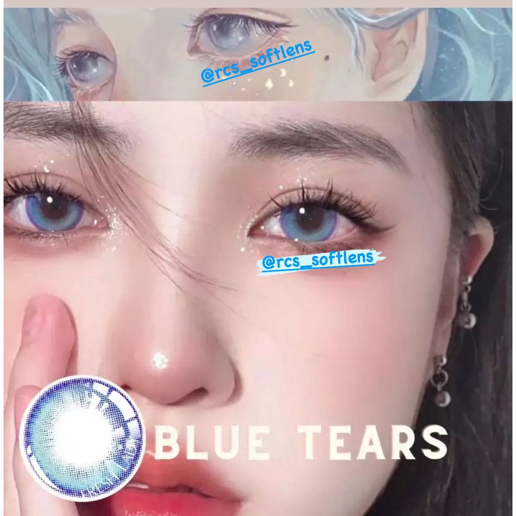 RCS✅ NEW - Softlens cosplay import Softlens Korea kpop by FRESHLADY softlens  warna biru ungu