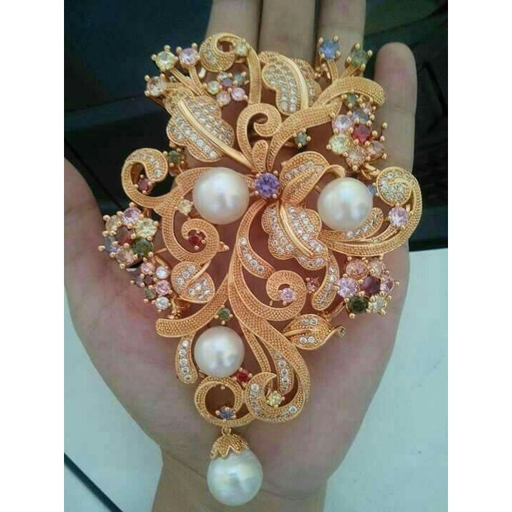 BROS BESAR BAJU KEBAYA PENGANTIN, MUTIARA AIR TAWAR  BERSERTIFIKAT, LOMBOK PEARL, KADO ULTAH UNIK CA