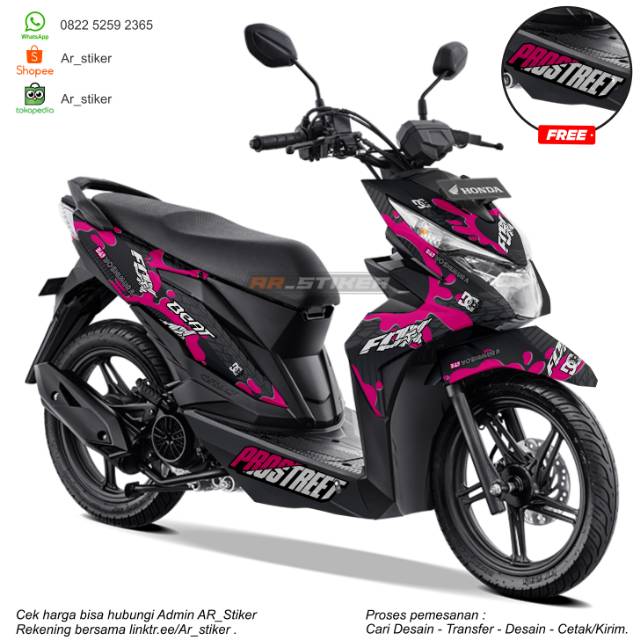 Decal Sticker Custom beat street Fox