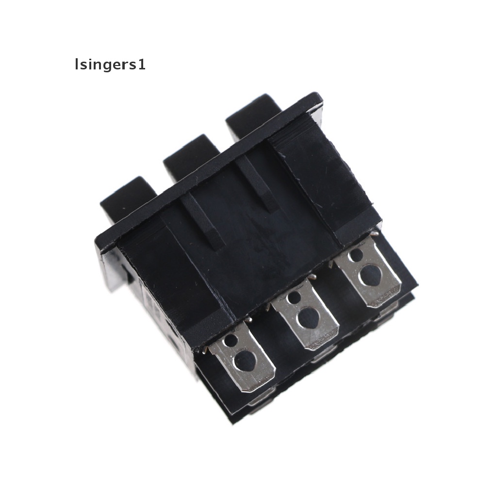 (lsingers1) Kcd3 34x40 Saklar Rocker Switch 9 Pin 2 Posisi Warna Hitam