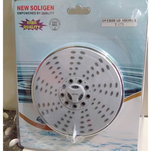 Shower tembok soligen 6&quot; shower mandi dinding