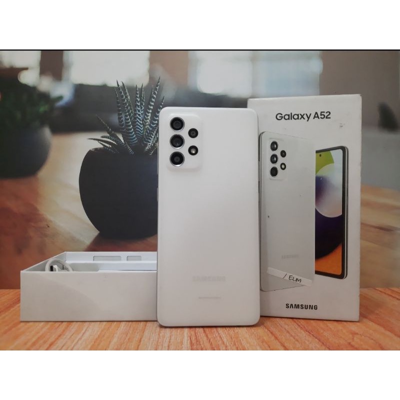 SAMSUNG A52 8/256 SECOND FULLSET BEKAS