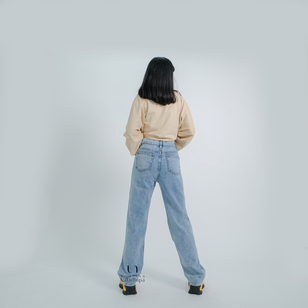 Nara Pants Whister Jeans - Highwaist Loose Jeans