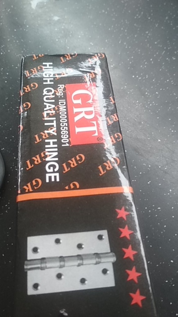 Engsel Pintu 4 Inch Silver Satin Grt