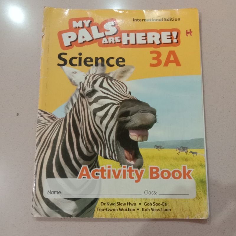 My Pals Are Here Science 3A activity book marshall cavendish International ed