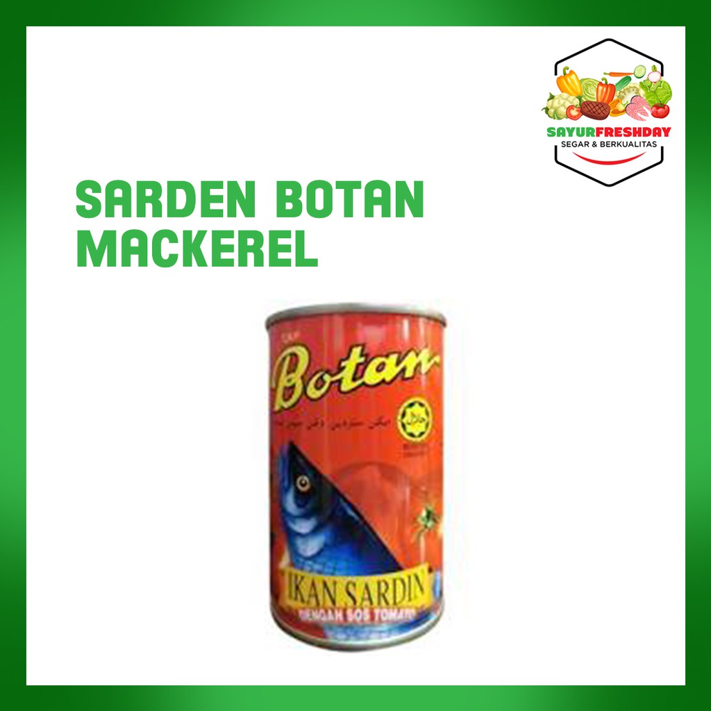 

Botan Sardines Macharel 155gram