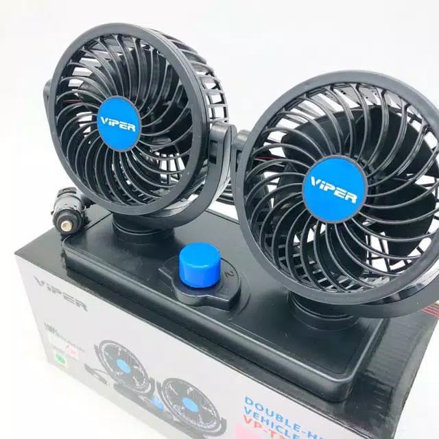 Kipas angin mobil / kipas angin portable / Kipas angin mobil portable / Kipas double fan [pm]