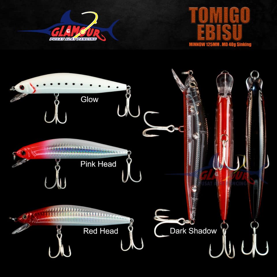 UMPAN PANCING / UMPAN CASTING / LURE CASTING / MINOW TOMIGO / LURE MINOW / SINKING