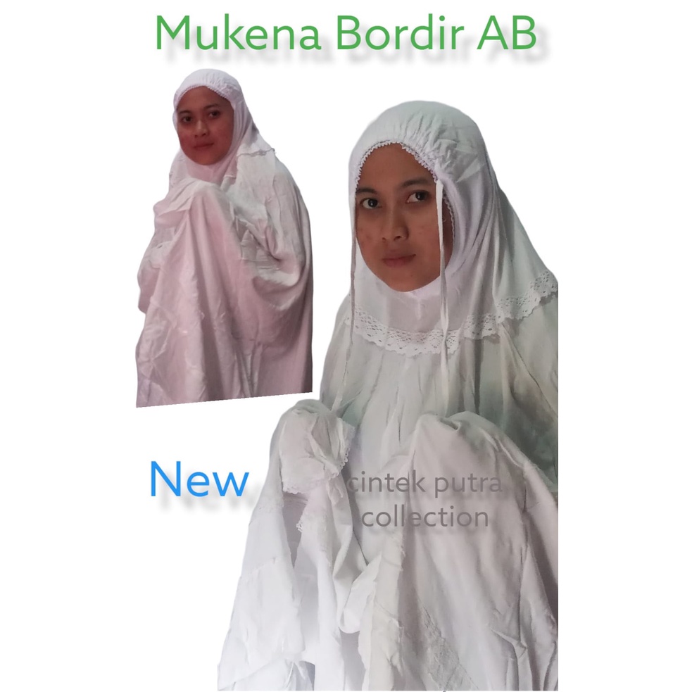 Mukena Atasan Bawah Rayon Dewasa Mukena Rayon Polos Rumple