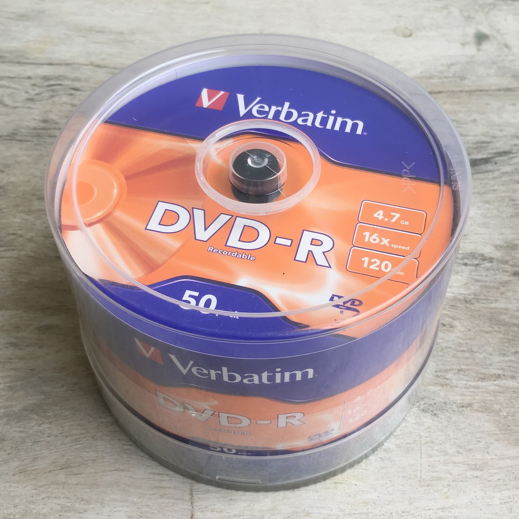 DVD-R Verbatim Tabung (50 pcs)