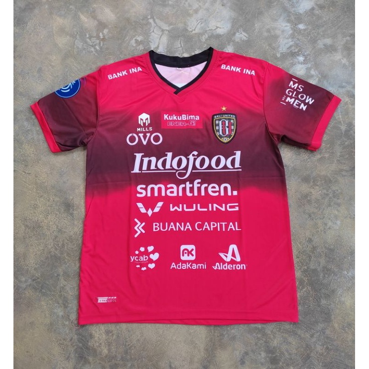 Jersey bali united 2021, Jersey bali united home 2022