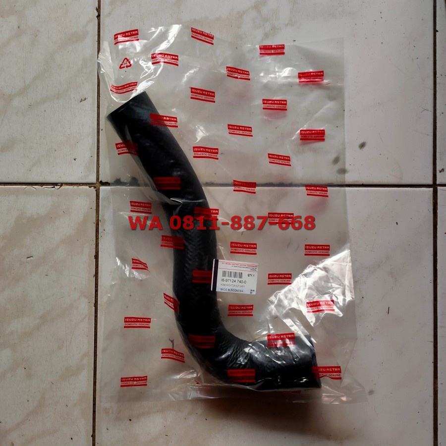 Selang Radiator Bawah Isuzu Elf NKR 66 71 NMR 71 Orisinil