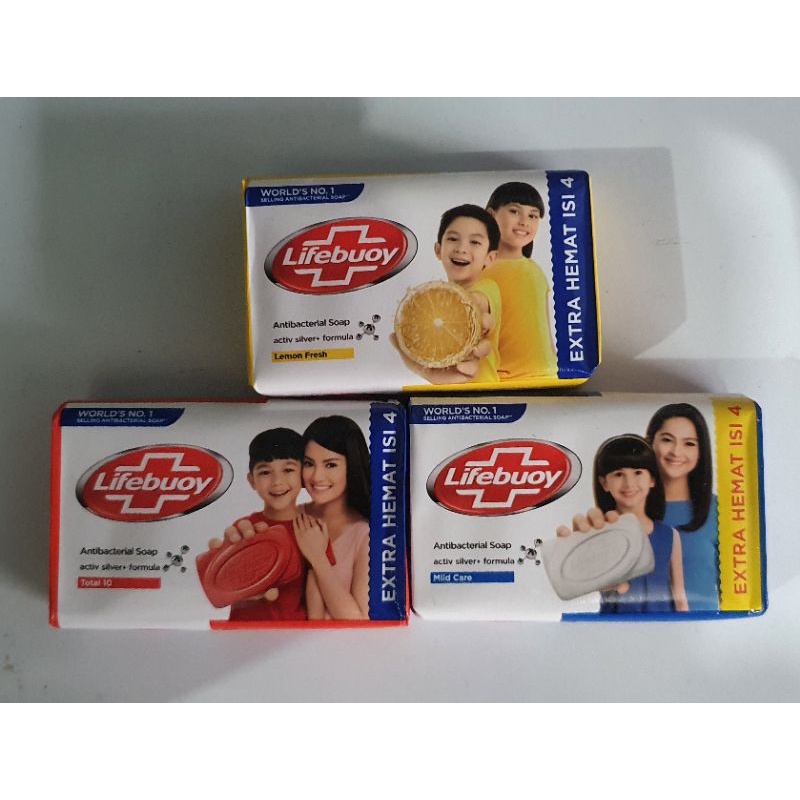 lifebuoy sabun batang ekonomis isi 4