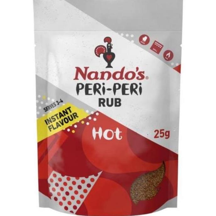 

+++++] Nando's Rubs Peri Peri Hot 25g / Bumbu Nandos