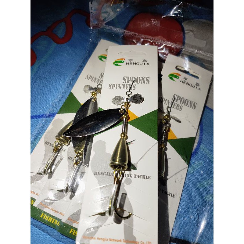 spon spinner hengjiA umpan pancing