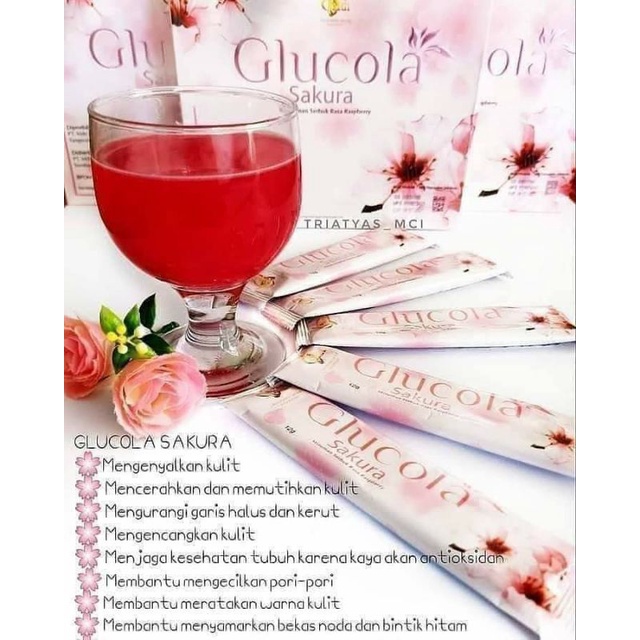 

GLUCOLA SAKURA DRINK MCI ORIGINAL