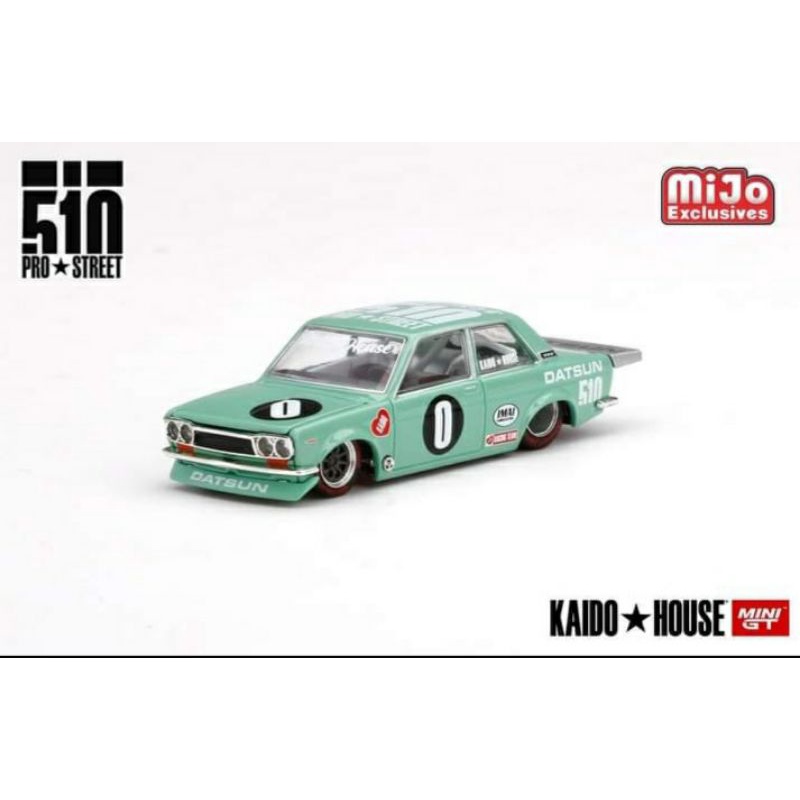 Mini GT KHMG008 Datsun 510 Pro Street KDO510 Tosca