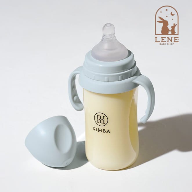 Simba Allonge PPSU Feeding Bottle With Straw and Handles 270ml