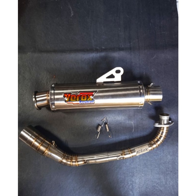 KNALPOT RACING ORIGINAL VEROX TIPE VR1LONG FULLSYSTEEM FOR ALL MATIC NOT BLACK DEVIL WRX R9 PROLINER