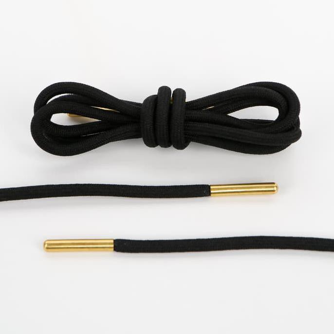 

90CM BLACK PLAIN GOLD TIP