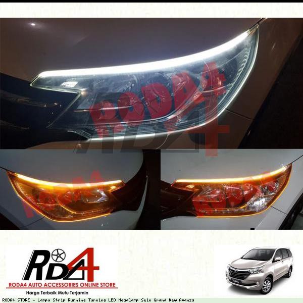 Lampu Strip Running Turning LED Headlamp Sein Grand New Avanza