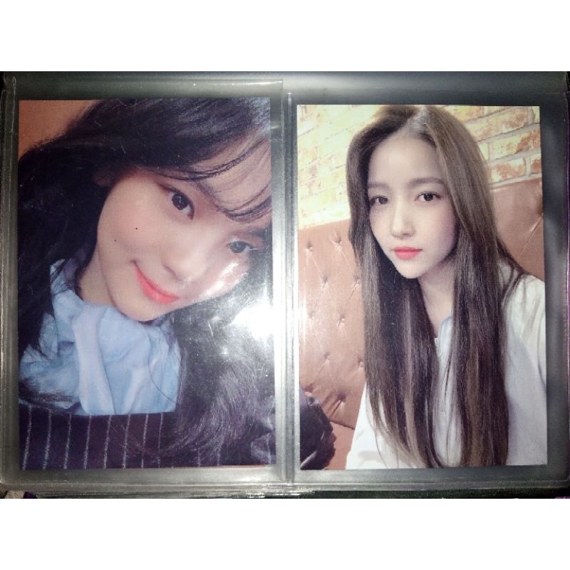 PHOTOCARD FANCAFE UMJI SOWON LABYRINTH