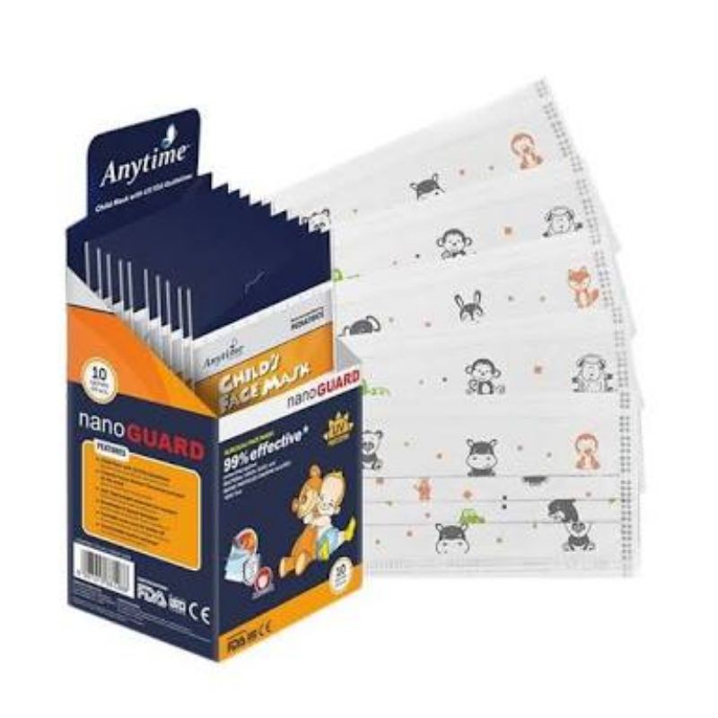 Anytime Child's Face Mask 1 Box